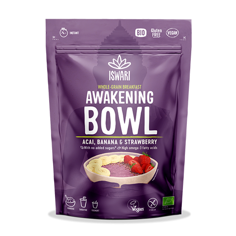 Iswari Awakening Bowl | Acai, Banana & Strawberry