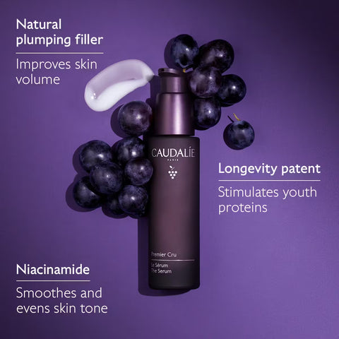 Caudalie | Premier Cru The Serum- Anti-Ageing Serum with Niacinamide and Hyaluronic Acid