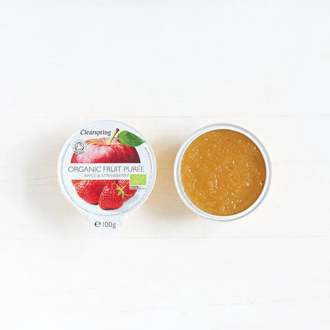 Clearspring | Organic Apple & Strawberry Purée