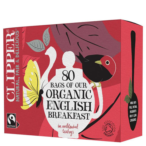 Clipper | 80 Bags Of Org English Breakfast Tea