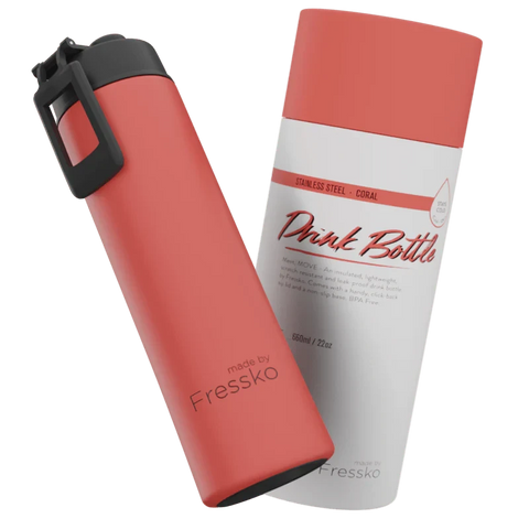 Fressko | Move Coral Drink Bottle 660ml