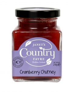 Janet's Country Fayre | Cranberry Chutney