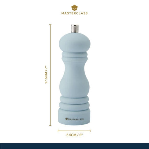 Masterclass | Light Blue Salt Pepper Mill 17cm