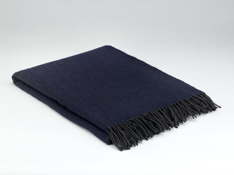McNutt Of Donegal |Slate Navy Herringbone
