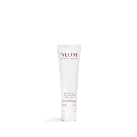 Neom Wellbeing London | Mini Real Luxury Multi-Mineral Body Milk 30ml