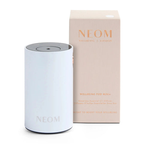 Neom Wellbeing London | Pod Mini+ Waterless Essential Oil Well-beingin White