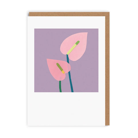 Ohh Deer | Anthurium Greeting Card
