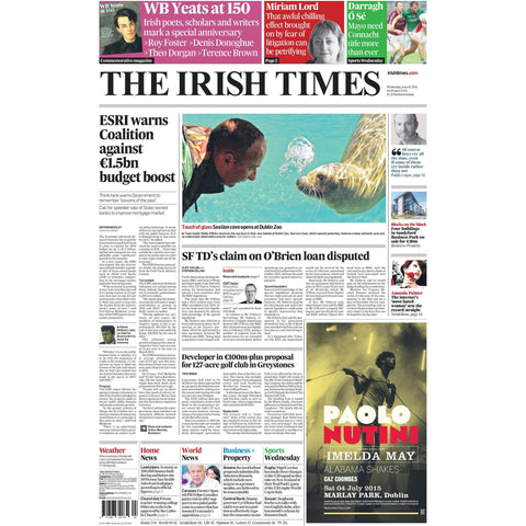 The Irish Times Weekday Editon