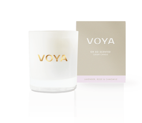 VOYA | Luxury Candle - Lavender, Rose & Camomile