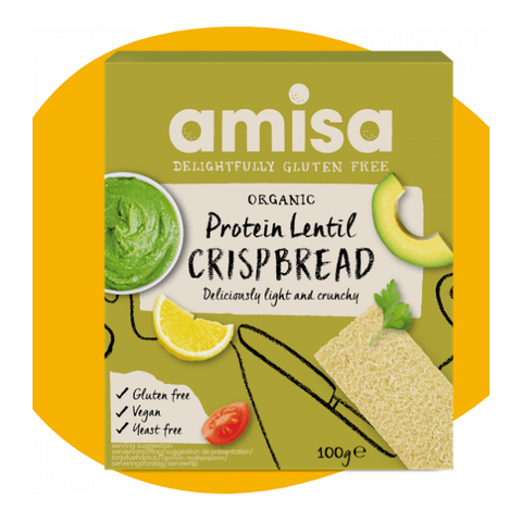 Amisa | Protein Lentil Crispbread