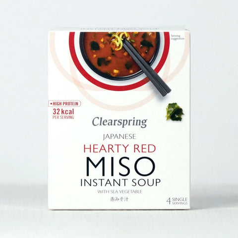 Clearspring | Japanese Hearty Red Miso Instant Soup