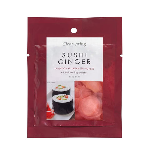 Clearspring Japanese Sushi Ginger - Kate's Kitchen