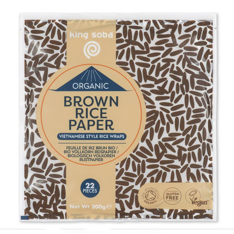 King Soba - Brown Rice Papers