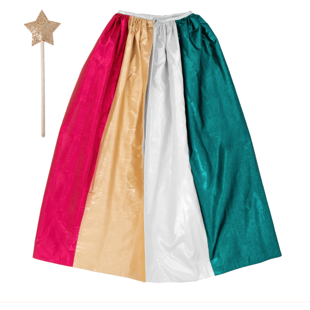 Metallic rainbow skirt best sale