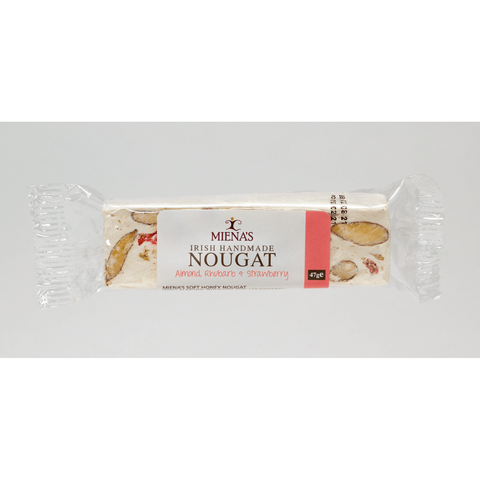 Miena's Irish Handmade Nougat - Almond, Rhubarb & Strawberry