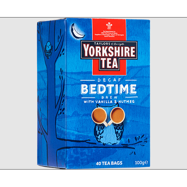 Yorkshire Tea - Bedtime Decaf Vanilla & Nutmeg – Kate's Kitchen