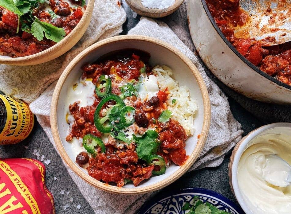 Gran Luchito's Easy Chilli Con Carne