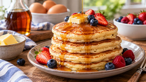 How to Make American Pancakes An Authentic Fluffy Pancake Recipe