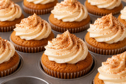 How to Make Pumpkin Spice Cupcakes
