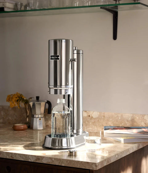 Aarke Carbonator Pro - Sparkling Water Maker - Steel