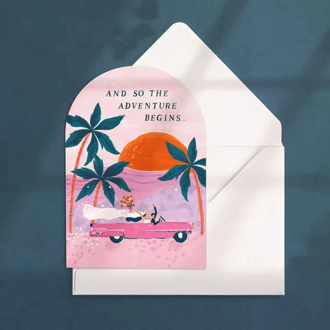 Adventures Wedding Card | Sister Paper Co