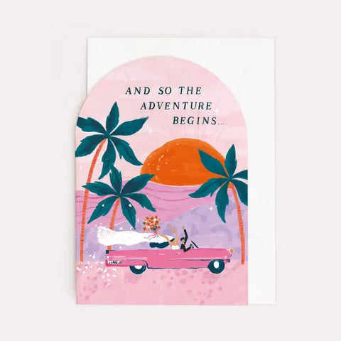 Adventures Wedding Card | Sister Paper Co