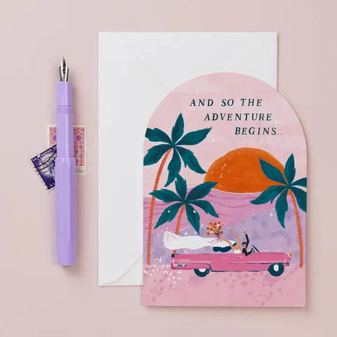 Adventures Wedding Card | Sister Paper Co