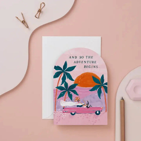 Adventures Wedding Card | Sister Paper Co