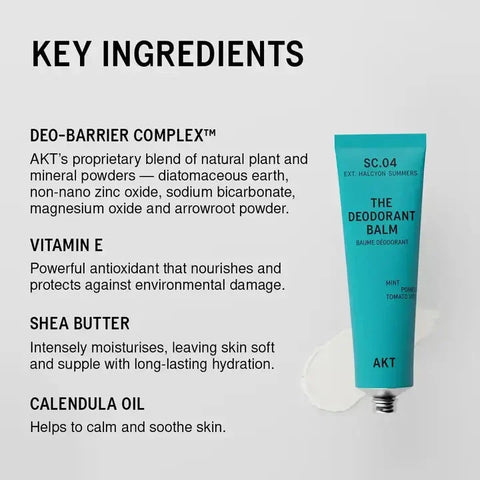 AKT | The Deodorant Balm Sc.04 Halycon Summers - Aluminum-Free