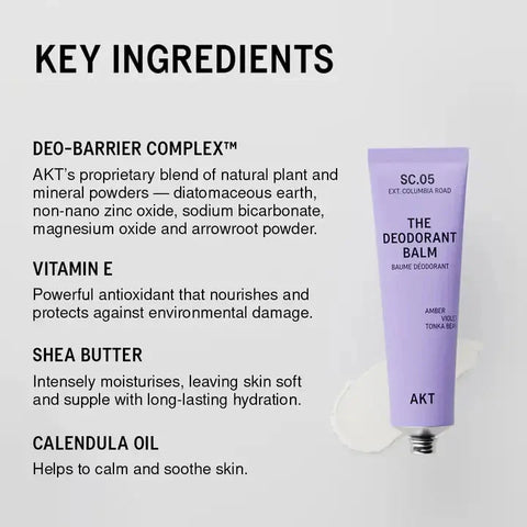 AKT | The Deodorant Balm Sc.05 Columbia Road - Aluminum-Free