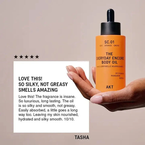AKT | The Everyday Encore Body Oil Sc.01 Orange Grove