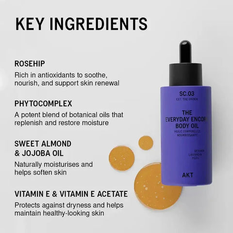 AKT | The Everyday Encore Body Oil Sc.03 the Onsen