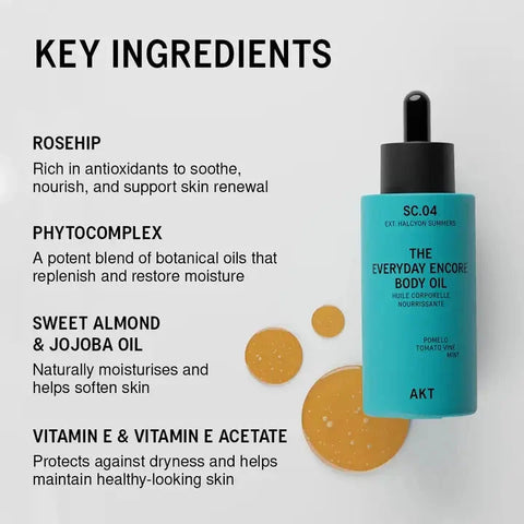 AKT | The Everyday Encore Body Oil Sc.04 Halcyon Summers