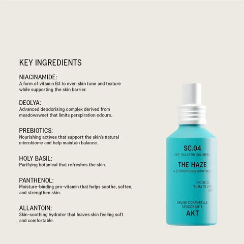 AKT | The Haze Deodorising Body Mist Sc.04 Halcyon Summers