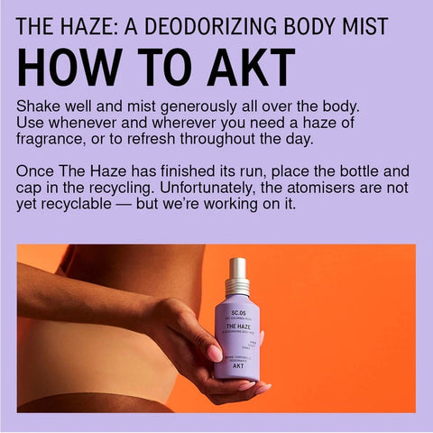 AKT | The Haze Deodorising Body Mist Sc.05 Columbia Road