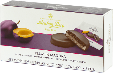 Anthon Berg | Plum in Madeira Marzipan Chocolates