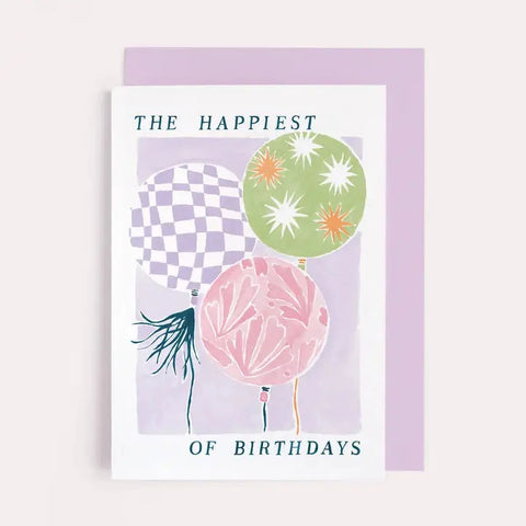 Balloons Birthday Card | Sister Paper Co