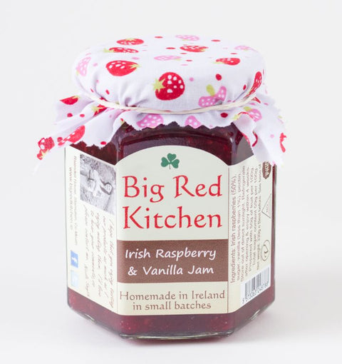 Big Red Kitchen - Irish Raspberry & Vanilla Jam