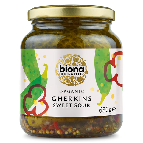 Biona | Organic Gherkins Sweet & Sour