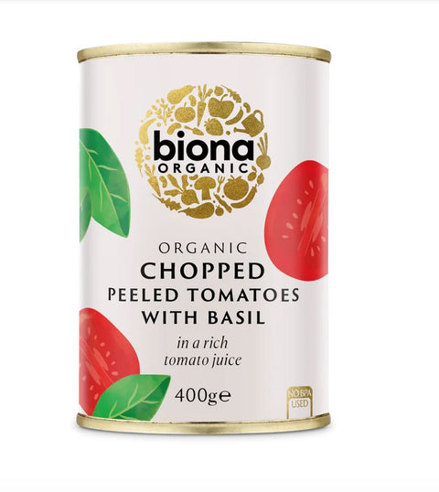 Biona | Organic Chopped Tomato with basil