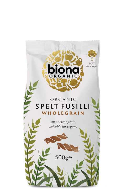 Biona | Organic Spelt Fusilli Wholegrain