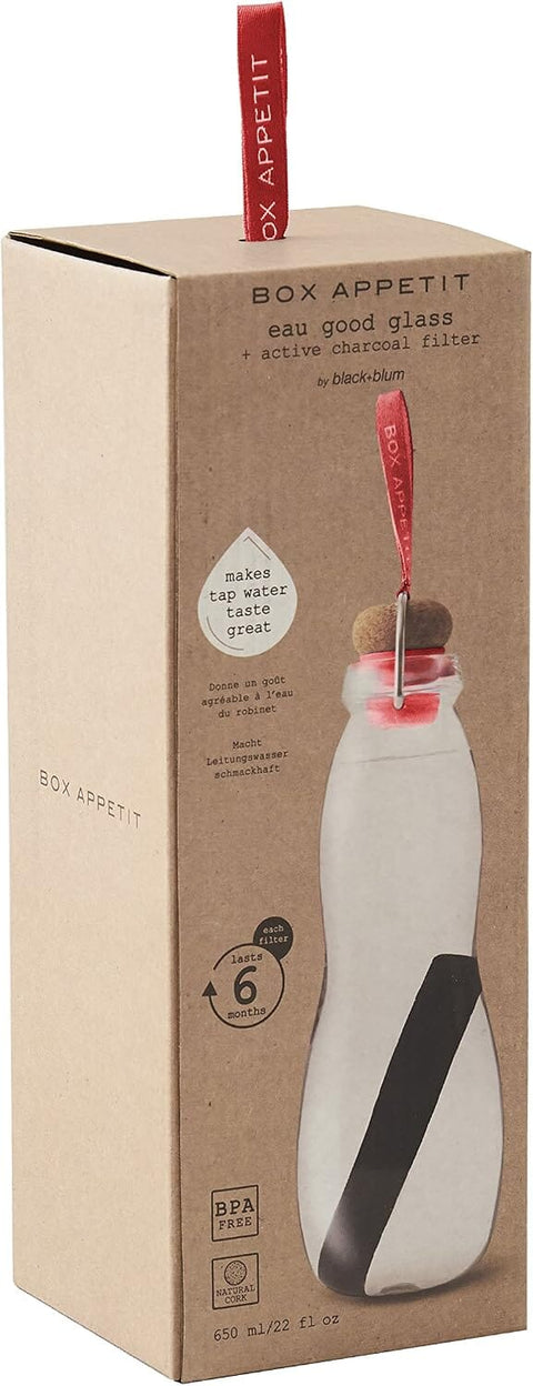 Black & Blum | Eau Good Water Bottle & Charcoal Filter