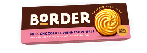 Borders | Milk Chocolate Viennese Whirls
