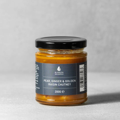 Burren Balsamics | Pear, Ginger & Golden Raisin Chutney