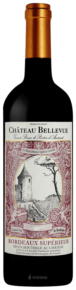 Chateau Bellevue Bordeaux Supérieur, 2022