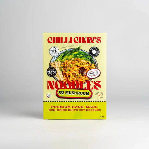 Chilli Chan's | XO Mushroom Knife-cut Noodles