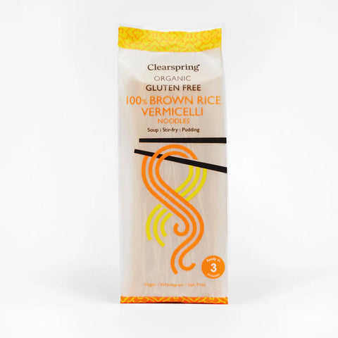 Clearspring | Gluten Free 100% Brown Rice Vemicelli Noodles