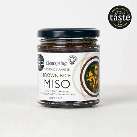 Clearspring | Organic Japanese Brown Rice Miso Paste | Unpasteurised