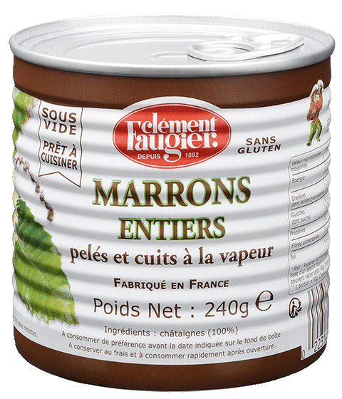 Clement Faugier | Peeled & Cooked Chestnuts