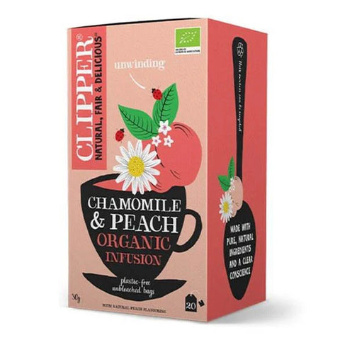 Clipper | Chamomile & Peach Organic Infusion